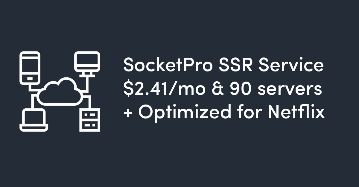SocketPro Shadowsocks Service Provider