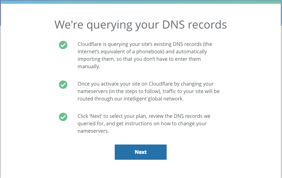 Cloudflare DNS Query