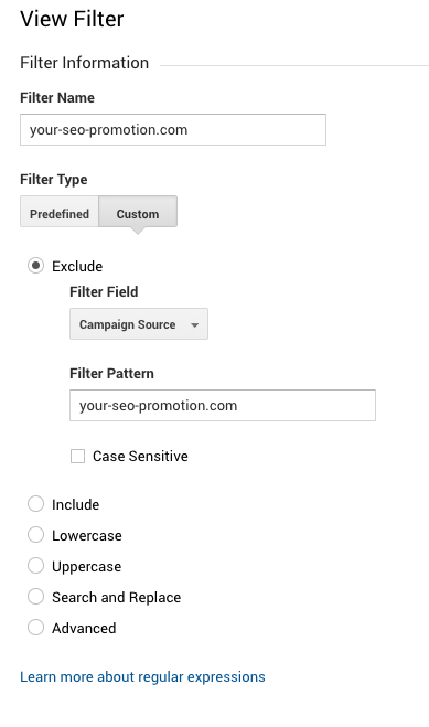 How to Block your-seo-promotion.com Analytics Spam (September 2018)