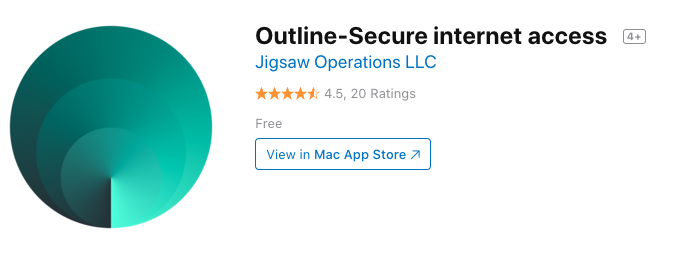 Outline Client App On Mac App Store
